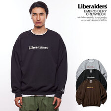 Liberaiders EMBROIDERY CREWNECK 763122203画像