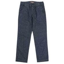 Workers Officer Trousers, Regular Fit, Type2, 10 oz Indigo Denim画像