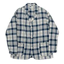 Workers Relax Jacket, Blue Madras画像