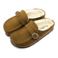 BIRKENSTOCK Buckley Suede Shearling Tea LAF 1018127画像