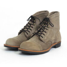 RED WING IRON RANGER SLATE&nbsp;MULESKINNER ROUGHOUT&nbsp; 8087画像