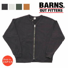 BARNS 90s クルースウェット カーディガン BR-22346F画像