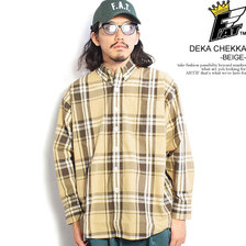 FAT DEKA CHEKKA -BEIGE- F32220-SH02画像