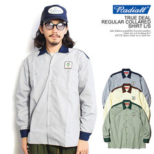 RADIALL TRUE DEAL - REGULAR COLLARED SHIRT L/S RAD-22AW-SH001画像