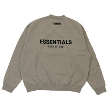 ESSENTIALS CREWNECK SWEAT DK.OATMEAL画像