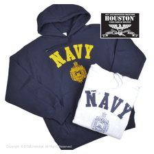 HOUSTON リバースタイプパーカー U.S.NAVY USNA-011画像