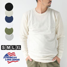 J.E.MORGAN クルーネック ワッフル カットソー JC088画像