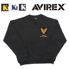 AVIREX クルーネック スウェット プリント 6123443画像