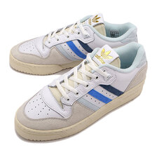 adidas RIVALRY LOW WHITE/BLUE GX7082画像