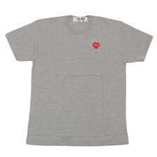 PLAY COMME des GARCONS &times; nvader T-Shirt GRAY画像