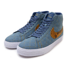 NIKE SB &times; Supreme 22FW ZOOM BLAZER MID QS 2 INDUTRIAL BLUE/BLACK DX8421-400画像
