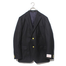 J.PRESS ORIGINALS PEPPIN MERINO SAXONY 3B BLAZER JAPAN MADE NAVY BZOANA0803画像