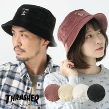 THRASHER GONZ ART CORDUROY BUCKET HAT 21TH-H50画像