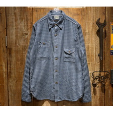 JELADO SMOKER SHIRT Indigo Check JP73102画像