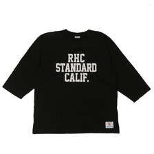 RHC Ron Herman × STANDARD CALIFORNIA Heavy Weight Football Logo Tee BLACK画像