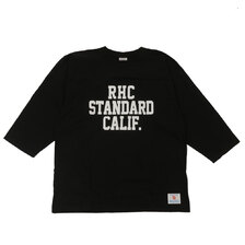 RHC Ron Herman &times; STANDARD CALIFORNIA Heavy Weight Football Logo Tee BLACK画像