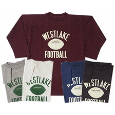 WAREHOUSE Lot 4063 7分袖フットボールT WESTLAKE画像