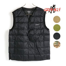 GRAMICCI TAION INNER DOWN VEST G2FU-J083-TG画像