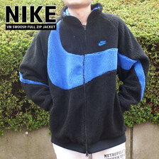 NIKE VM SWOOSH FULL ZIP JACKET BLACK/GAME ROYAL BQ6546-009画像