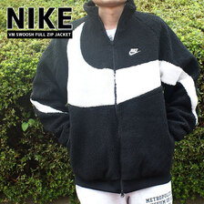NIKE VM SWOOSH FULL ZIP JACKET BLACK/SAIL BQ6546-011画像