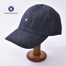 POST OVERALLS #3903 POST Ball Cap 8oz. denim indigo画像