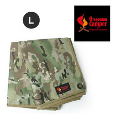 Oregonian Camper 防水 グランドシート Lサイズ 200&times;140cm マルチカモ OCB-712画像