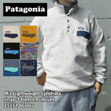 patagonia 22FW M's Lightweight Synchilla Snap-T Fleece Pullover 25551画像