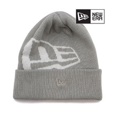 NEW ERA BASIC CUFF KNIT GREY 13328088画像