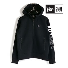 NEW ERA TECH SWEAT FULL ZIP HOODIE BLACK 13330832画像