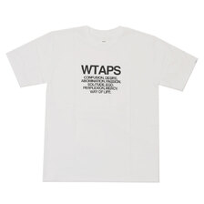 WTAPS INGREDIENTS TEE WHITE 221PCDT-ST02S画像
