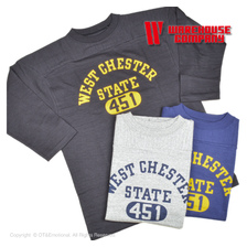 WAREHOUSE Lot 4063 7分袖フットボールT WEST CHESTER画像