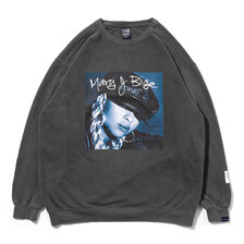 APPLEBUM MJB Crew Sweat USED BLACK画像