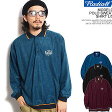 RADIALL MODELO - POLO SWEATSHIRT L/S RAD-22AW-CUT006画像