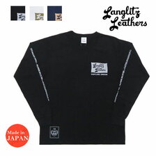 Langlitz Leathers Long Sleeve Tee LL75th LLC-004画像