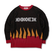 ANIMALIA P/O SWEATER -Fire- AN22A-KN02画像