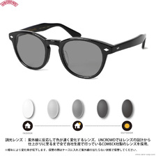 UNCROWD VANETTE -PHOTOCHROMIC SERIES- (BLACK&times;GRAY調光レンズ) UC-025P画像