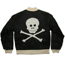 DAPPER'S LOT1589 Souvenir Jacket Skull and Cross Bone One Hundred Tigers 15th Anniversary Limited Edition画像