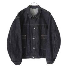 Kaptain Sunshine Denim Tracker Jacket KS22FJK15画像