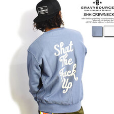 GRAVYSOURCE SHH CREWNECK GSSP-0095A画像