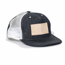 Mister Freedom &times; Sugar Cane Made in U.S.A. NOS DENIM WITH WHITE MESH 5PANELS FEED CAP SC02726画像