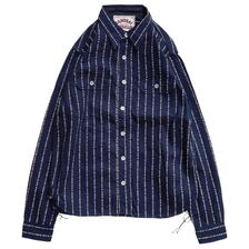 SAMURAI JEANS SSS-SHR01 インディゴ手裏剣ワークシャツ画像