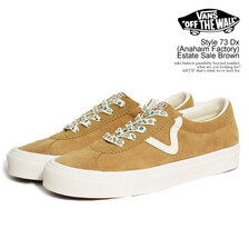 VANS Style 73 Dx (Anahaim Factory) Estate Sale Brown VN0A7Q5ABRO画像