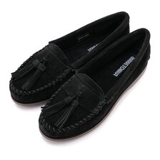 MINNETONKA TASSEL BOAT MOC Black 400TB画像
