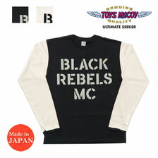 TOYS McCOY LONG SLEEVE TEE BLACK REBELS MC "B・R・M・C" TMC2253画像