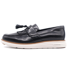 COLE HAAN OG KILTIE LOAFER CH DARK CHOCOLATE/OPTIC WHITE C36509画像
