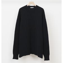 marka CREW NECK JUMPER 7G - boucle wool - M22D-10SW01C画像