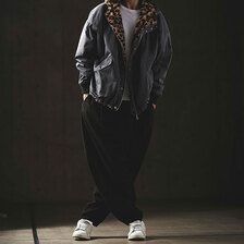 GLIMCLAP Raised & elastic fabric balloon pants 13-247-GLA-CC画像