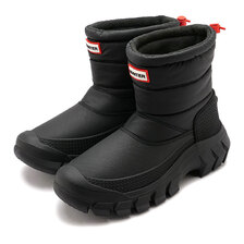 HUNTER W INTREPID SHORT SNOW BOOT black WFS2108WWU画像