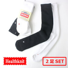 Healthknit チューブHマーク 2Pソックス 191-3590画像