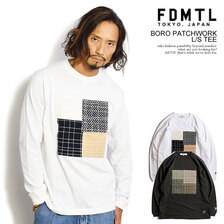 FDMTL BORO PATCHWORK L/S TEE FA22-LTE31画像